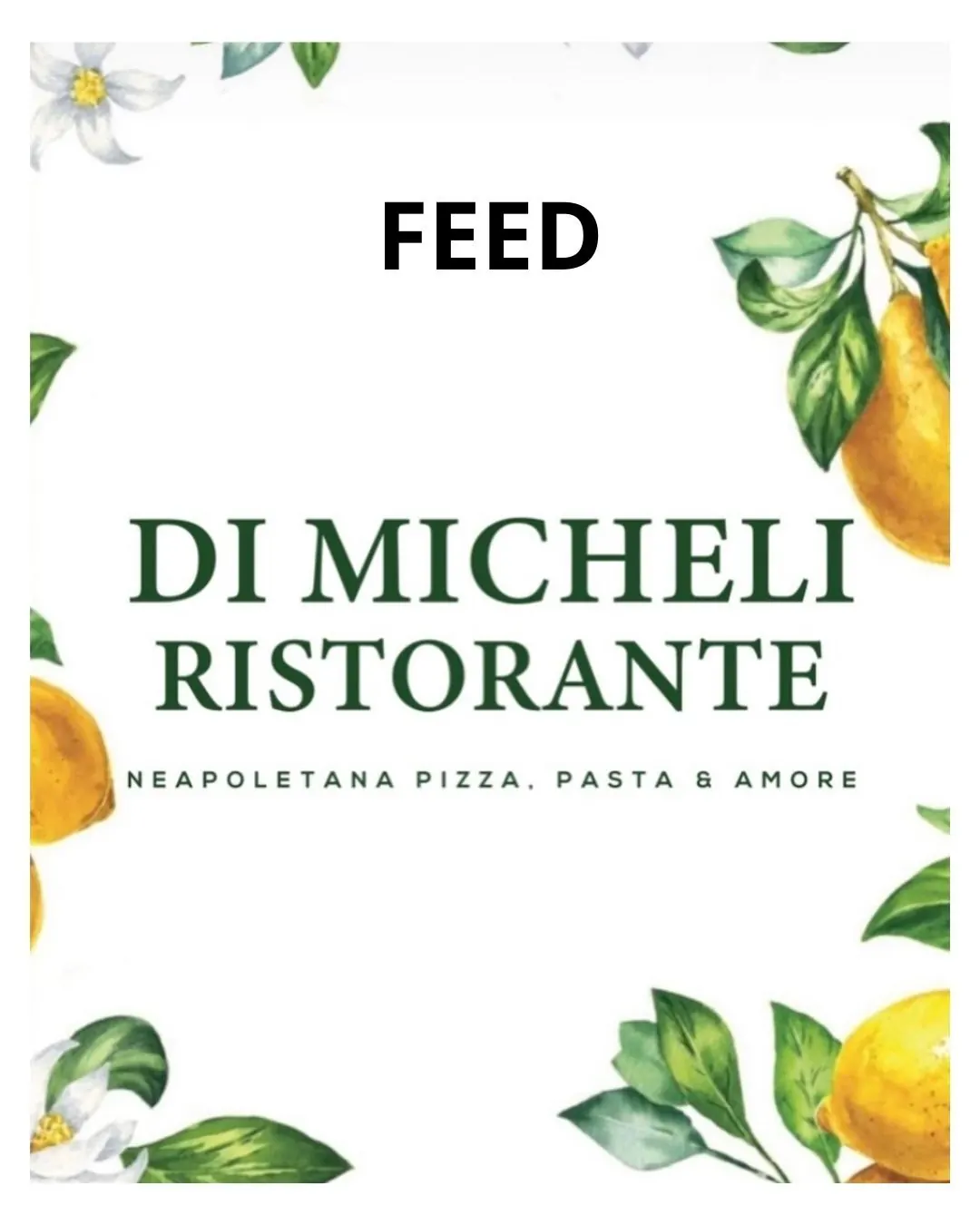 Feed Instagram Di Micheli Ristorante